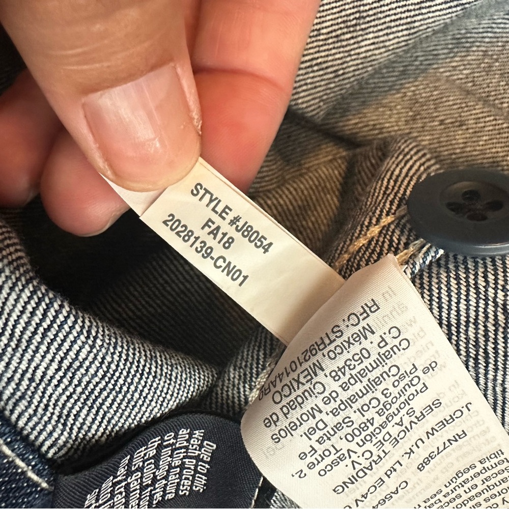 Madewell Women's Denim Jacket with Sherpa Collar - Picture 6 of 6
